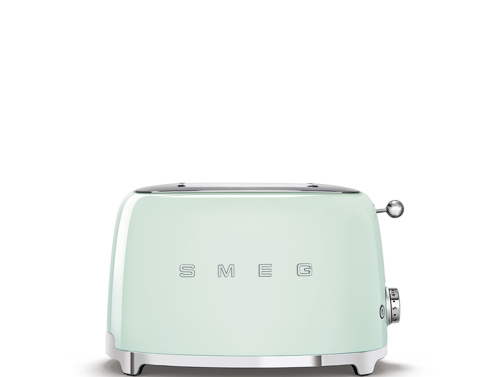 Tostadora Smeg Tsf01pgeu verde agua 2 rebanadas 950 w vintage color estilo 50 style 50style años dos 950w ranuras 50s 220 240 5060 310