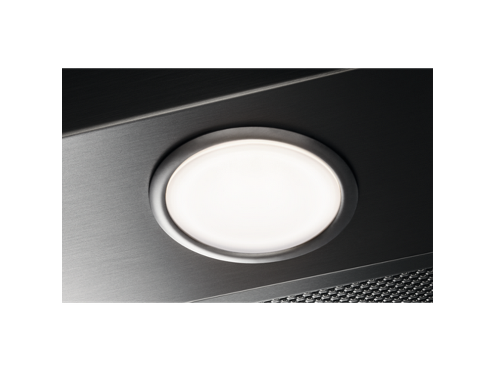 Campana telescópica - Electrolux LFP536X, Extractora, Sistema LEDSpot, 3 velocidades, 600 m³/h, 68 dB, 60 cm, Inox