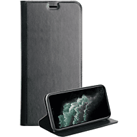 VIVANCO 61194 Schutzhülle Premium Wallet für iPhone 11 Pro Max, Buchklapptasche in Lederoptik