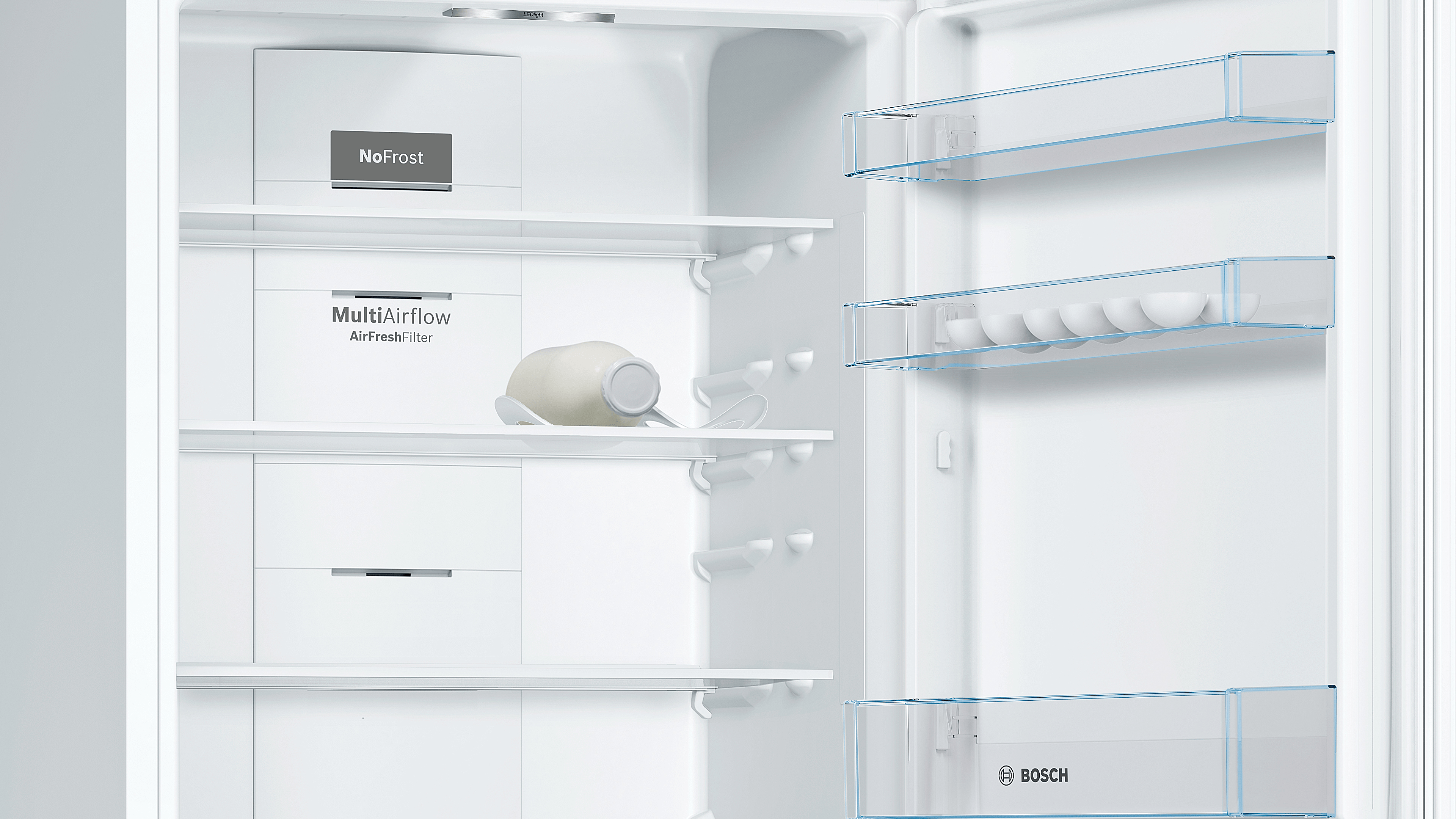 BOSCH KGN46UWF0N F Enerji Sınıfı 388L No Frost Alttan Donduruculu Buzdolabı Beyaz