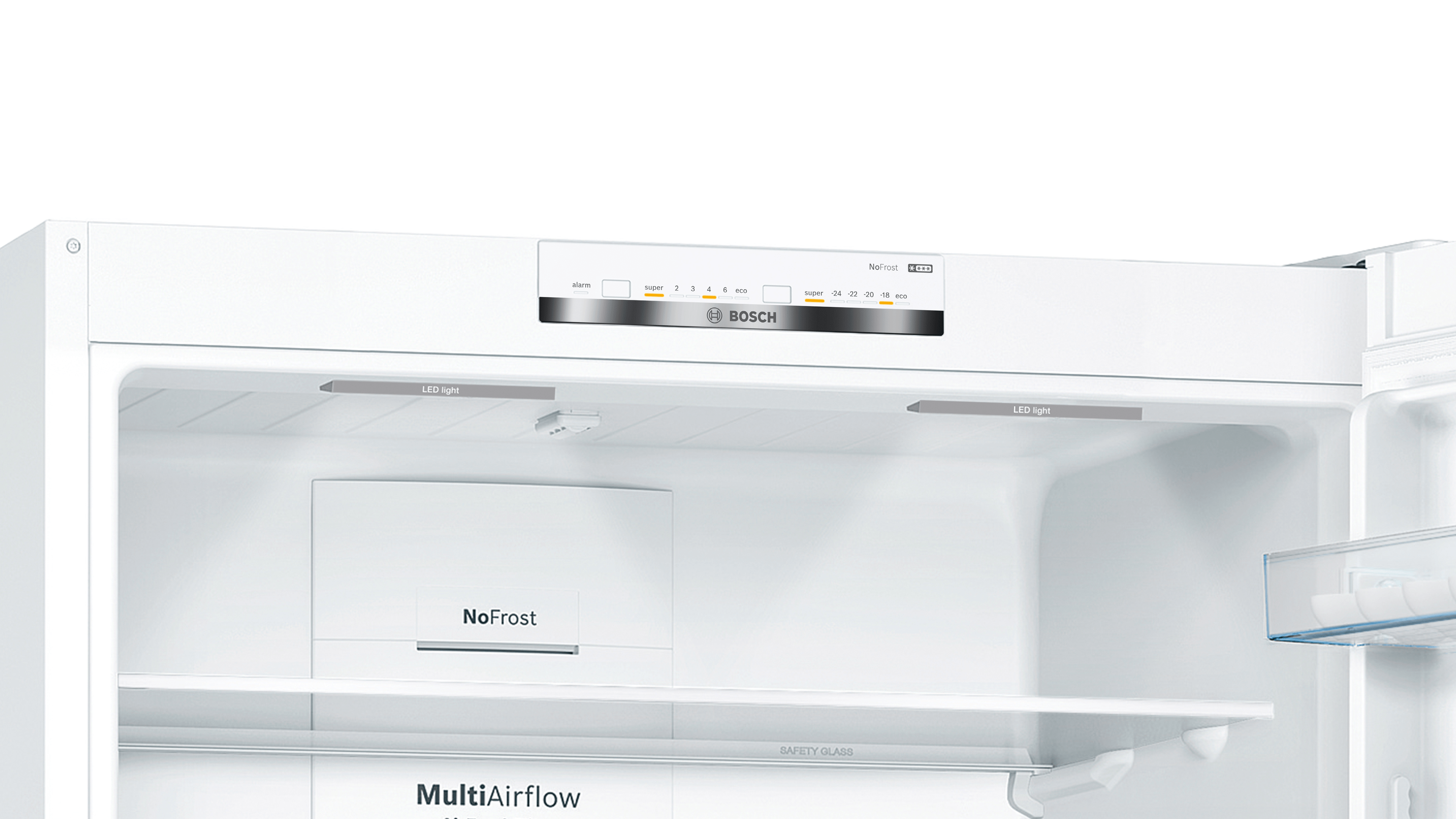 BOSCH KGN86DWF0N F Enerji Sınıfı 631L NoFrost Alttan Donduruculu Buzdolabı Beyaz
