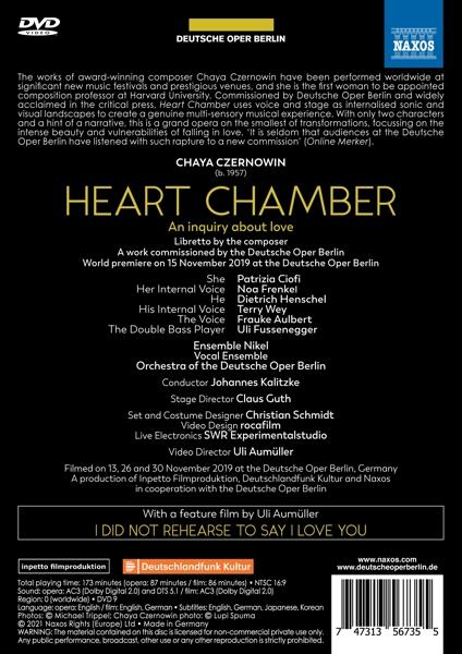 - - (DVD) Ciofi/Frenkel/Kalitzke/Deutsche CHAMBER Berlin/+ Oper HEART