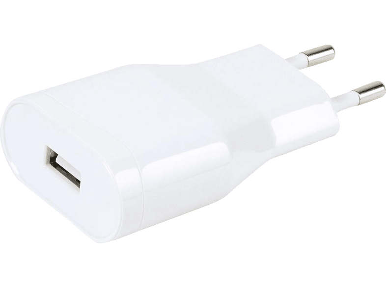 VIVANCO USB Ladegerät universal, 100 - 240 Volt 5 Watt, Weiß