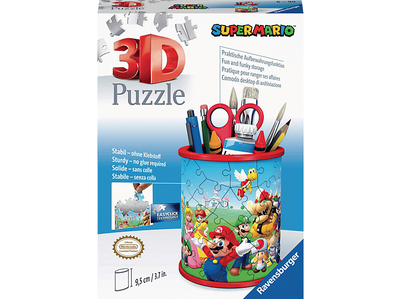RAVENSBURGER Utensilo Super Mario 3D Puzzle