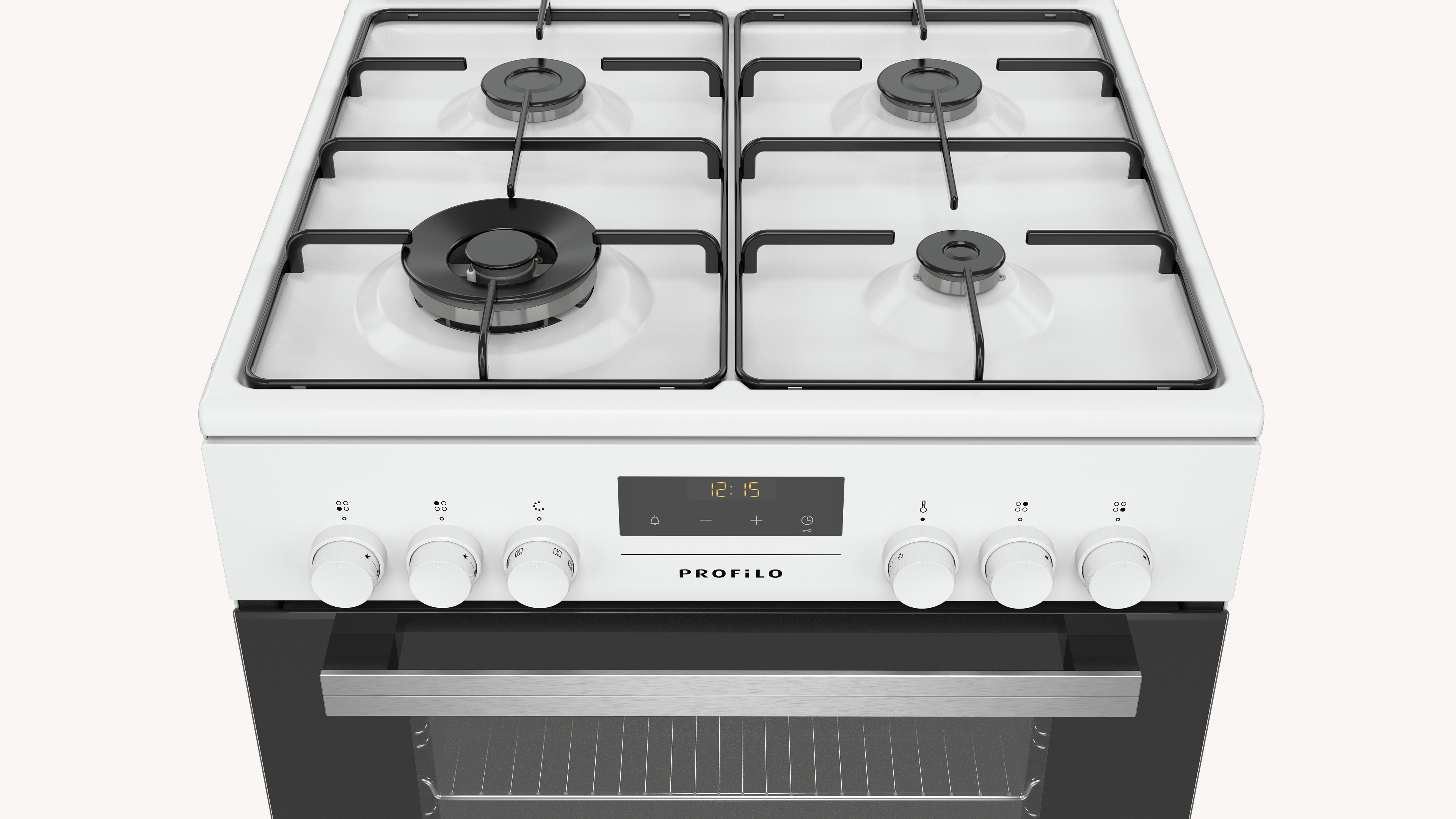 PROFILO FRMS144HBL Solo Gaz Kombinasyonlu Fırın
