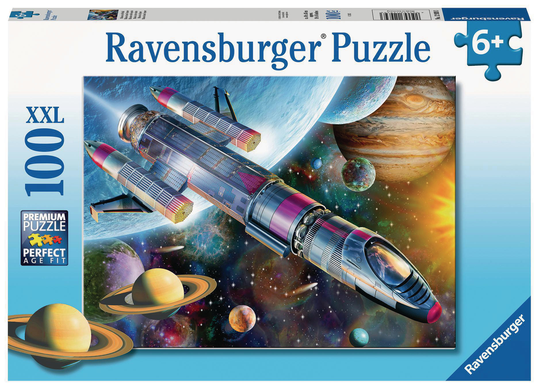 RAVENSBURGER Mehrfarbig Puzzle Weltall Mission im