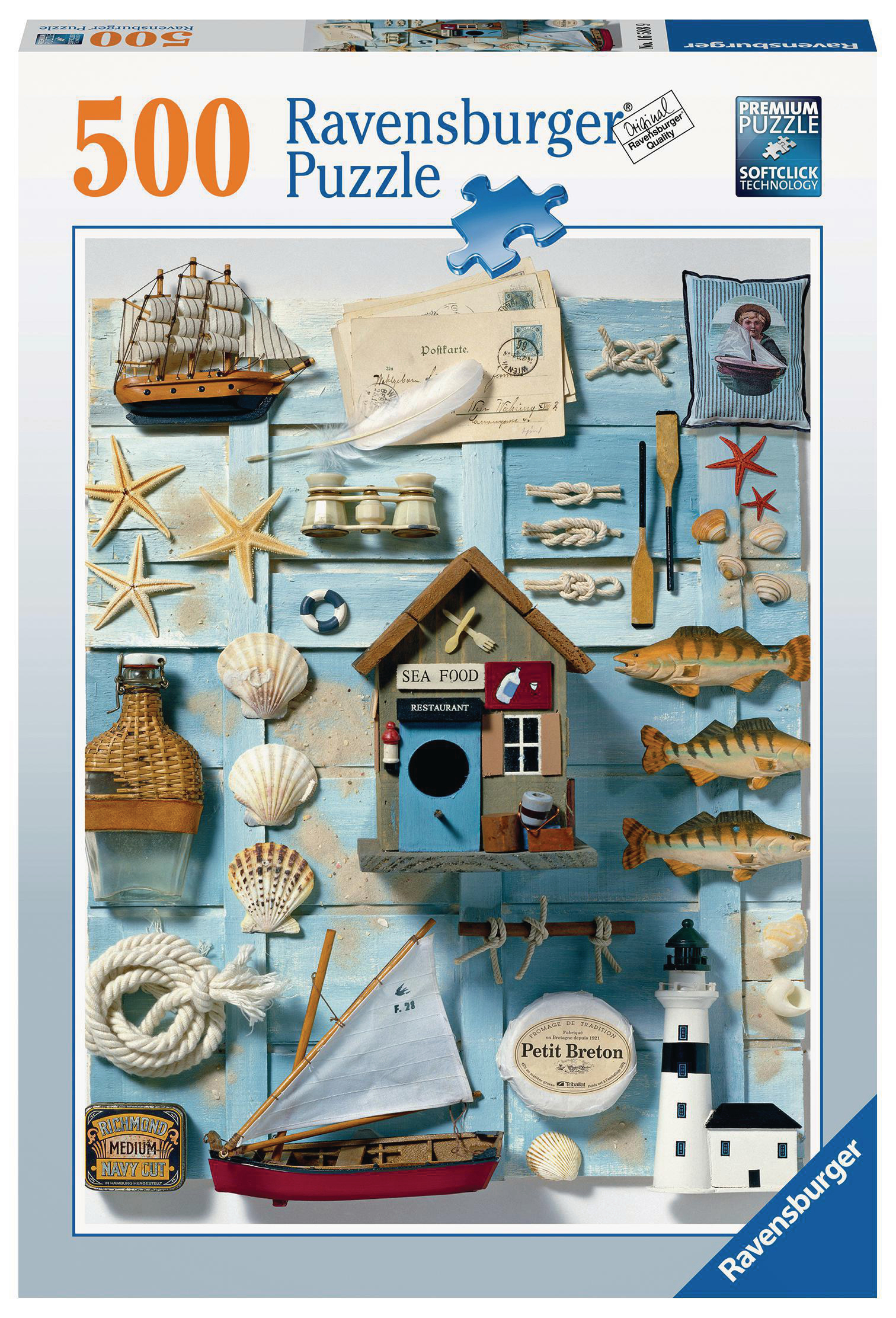 RAVENSBURGER Maritimes Flair Mehrfarbig Erwachsenenpuzzle