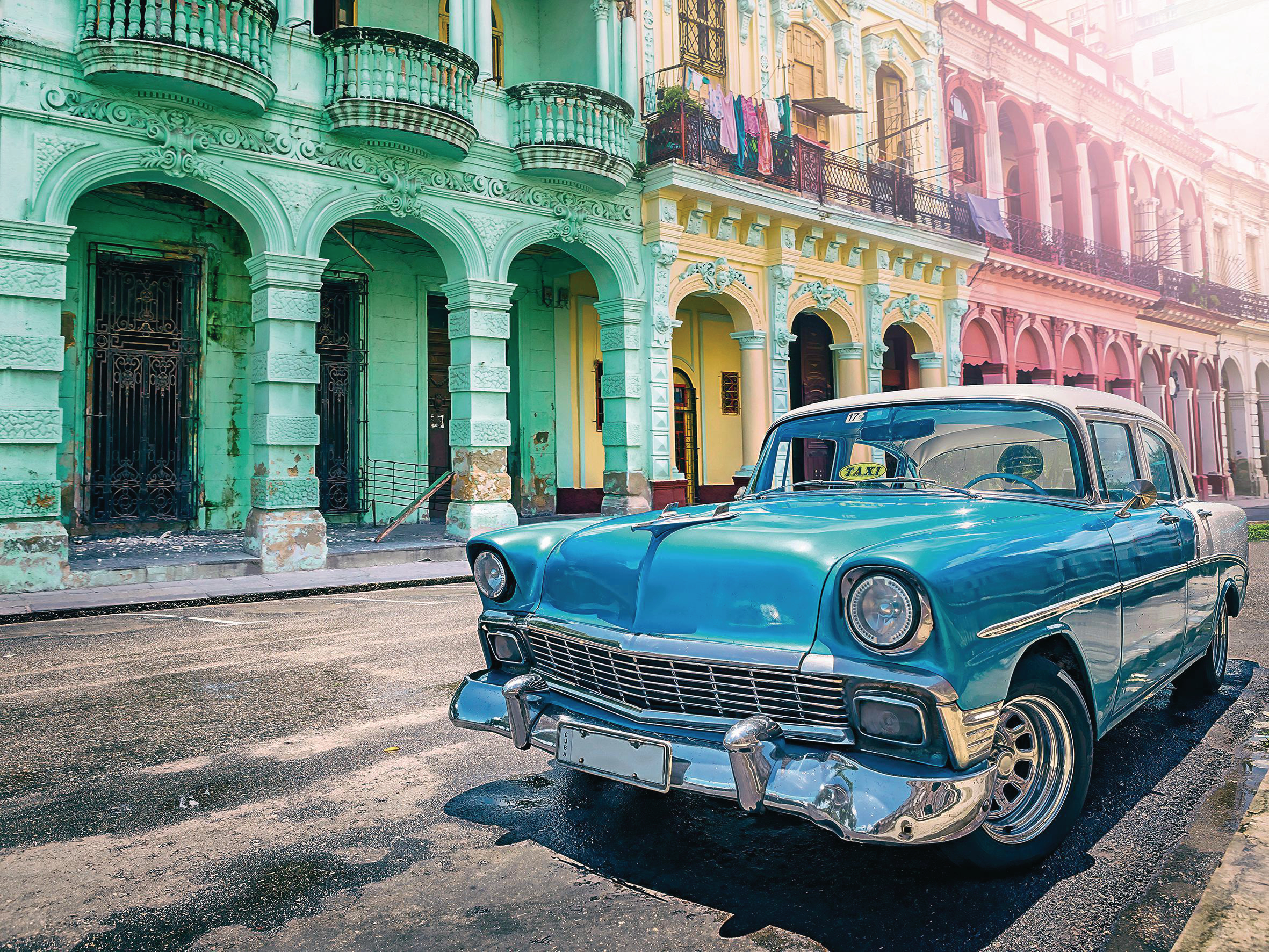 RAVENSBURGER Cars Mehrfarbig Erwachsenenpuzzle Cuba