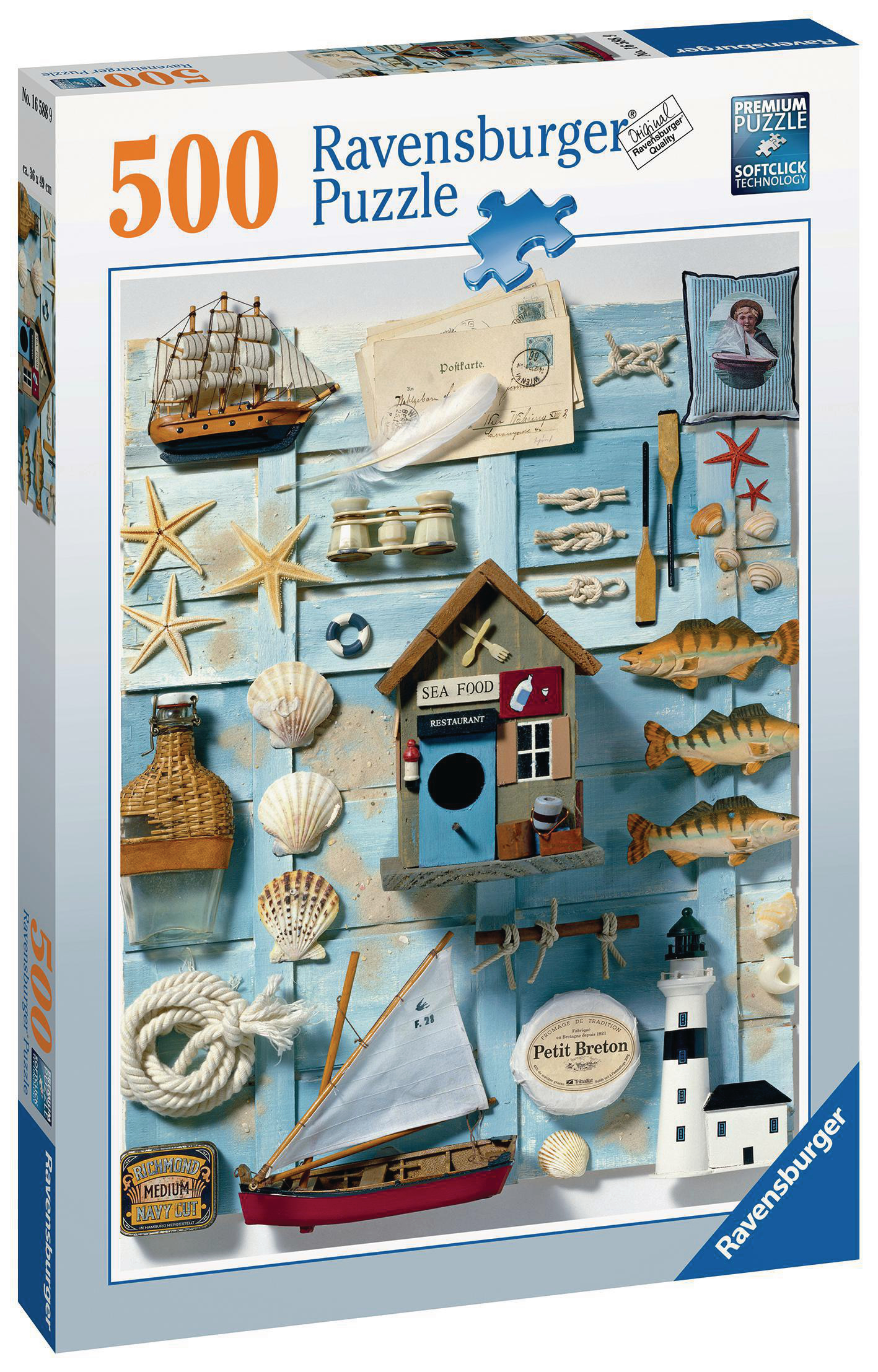 RAVENSBURGER Maritimes Mehrfarbig Erwachsenenpuzzle Flair