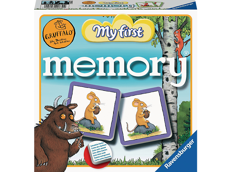 RAVENSBURGER Gruffalo My First Memory® Kinderspiel Mehrfarbig ...