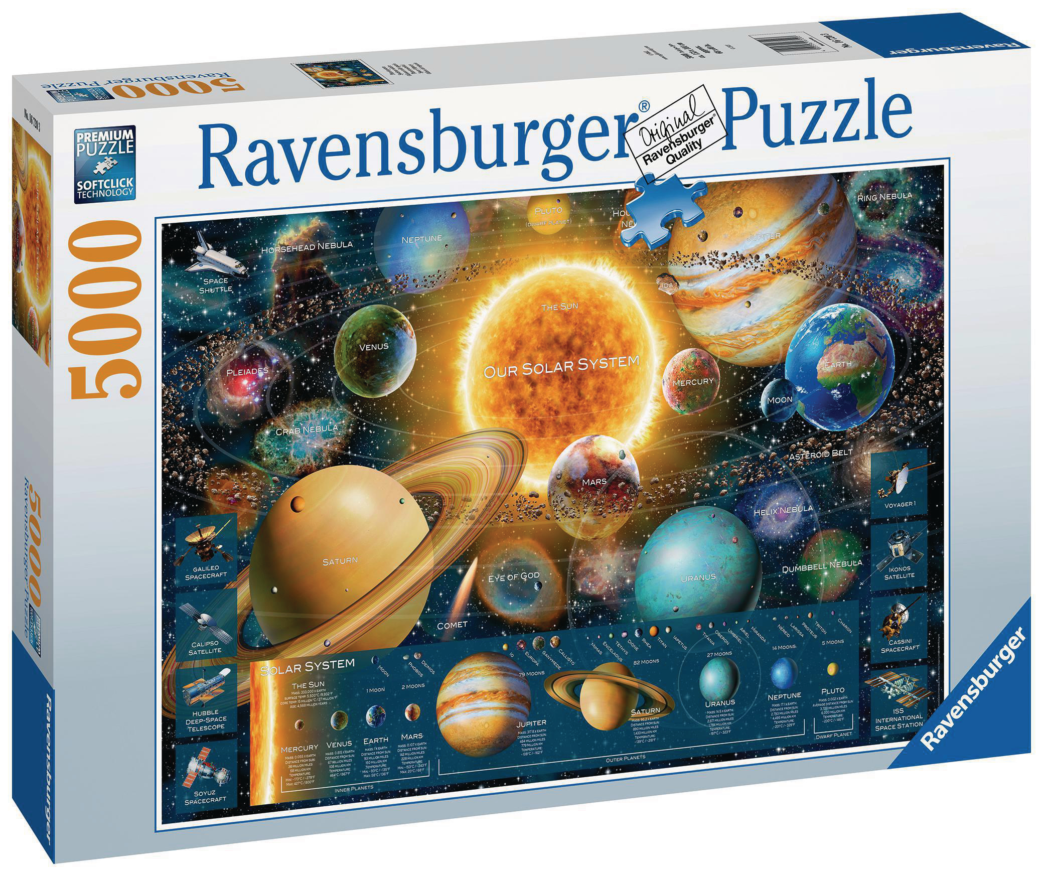 Mehrfarbig Planetensystem Erwachsenenpuzzle RAVENSBURGER