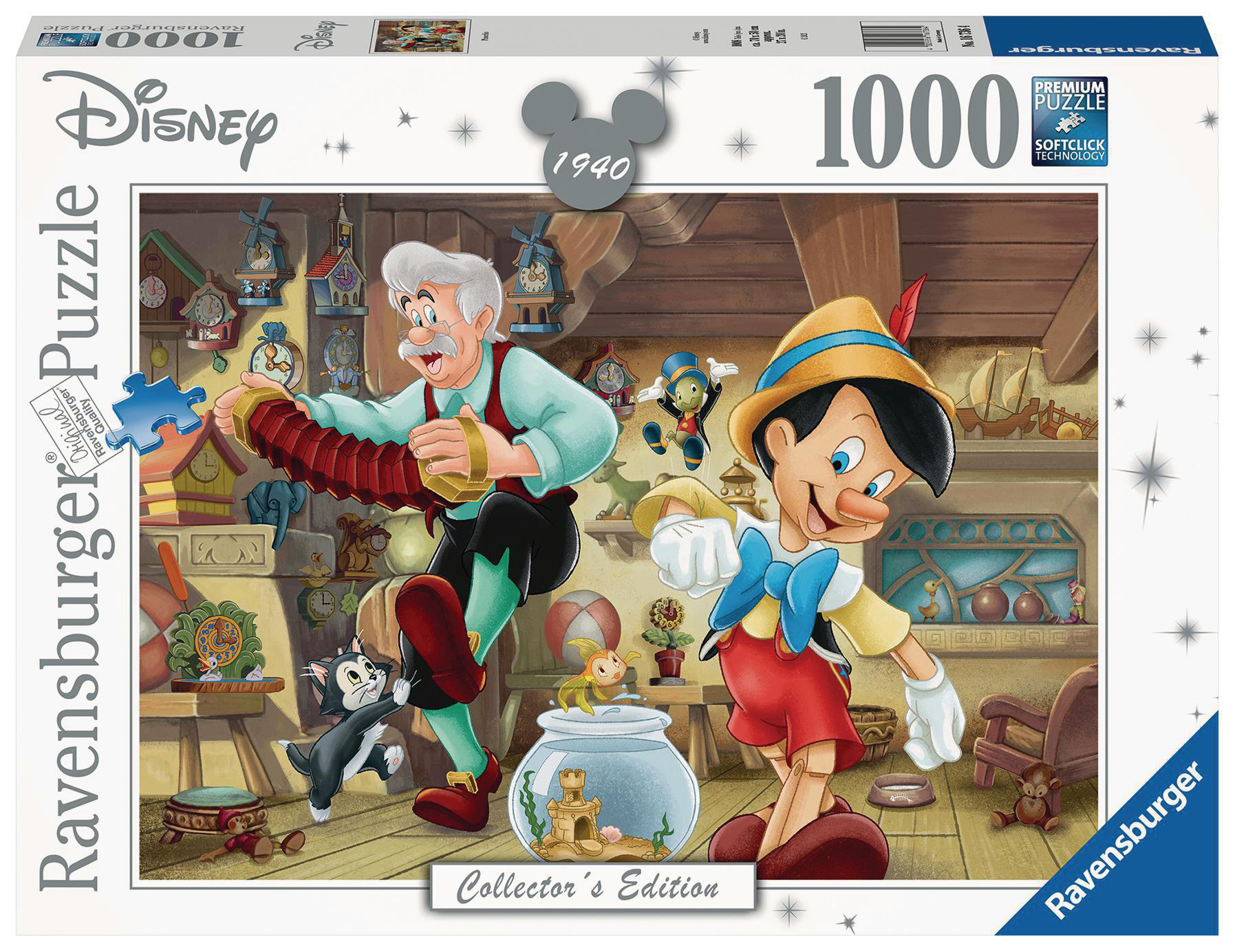 Pinocchio Mehrfarbig RAVENSBURGER Erwachsenenpuzzle