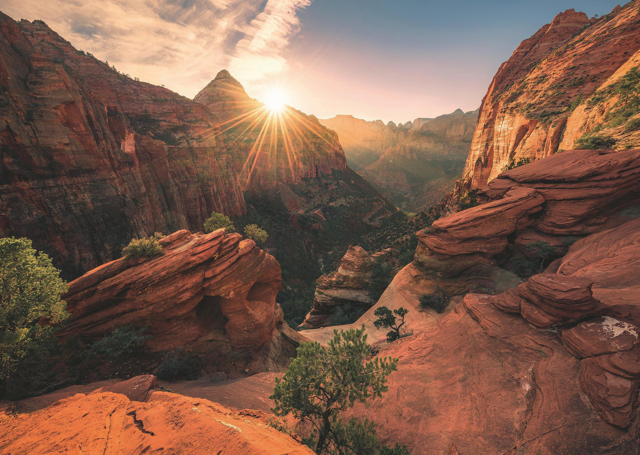 RAVENSBURGER Zion Canyon USA Erwachsenenpuzzle