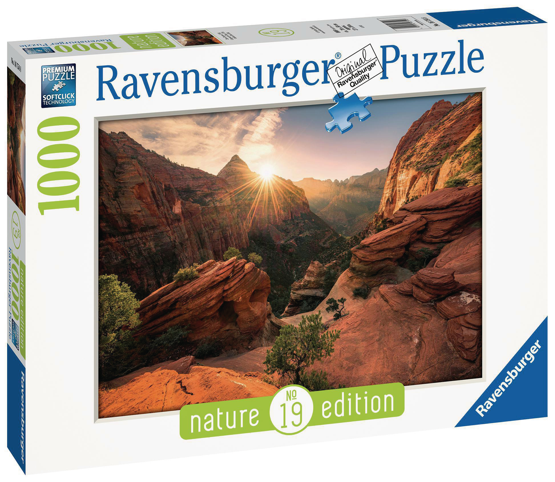 RAVENSBURGER Zion Canyon USA Erwachsenenpuzzle