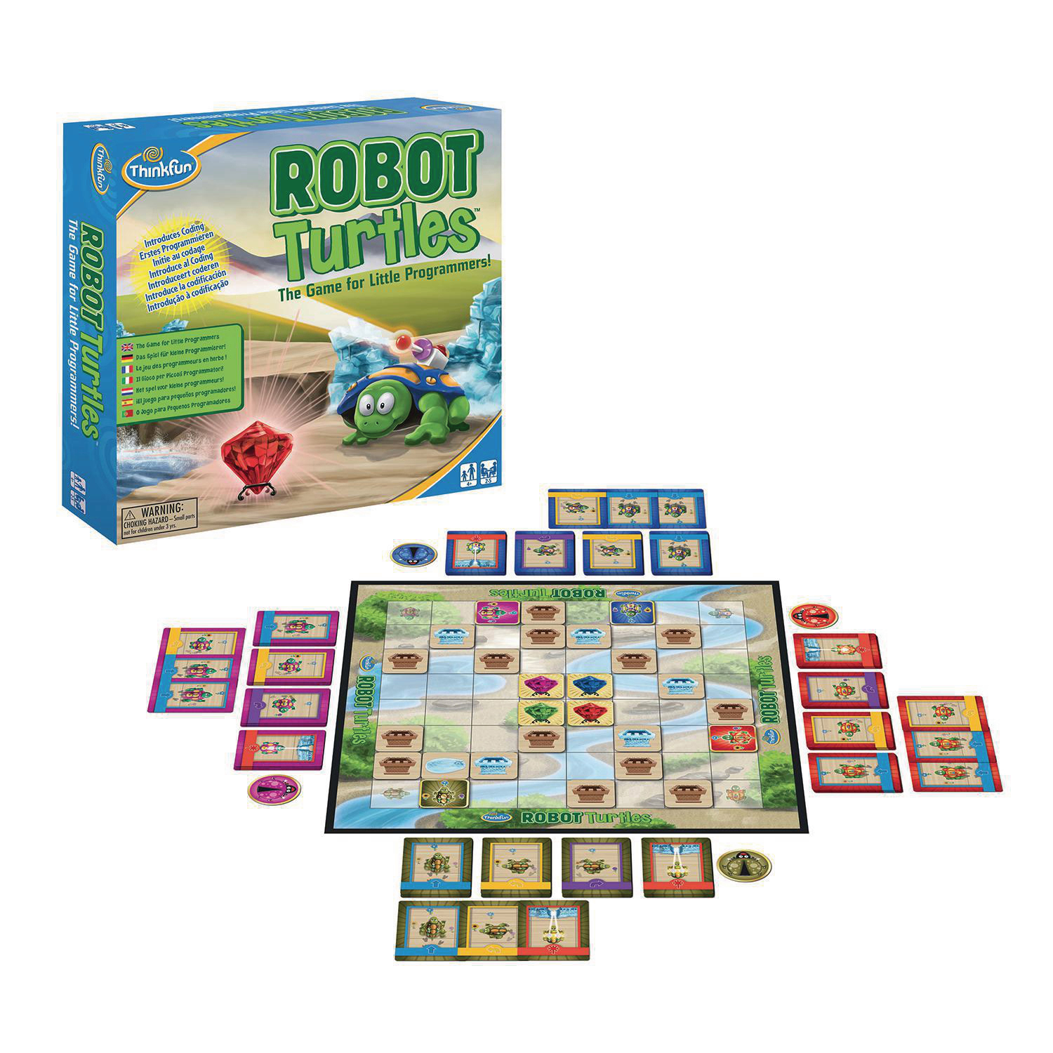 THINKFUN Robot Turtles Kinderspiel Mehrfarbig