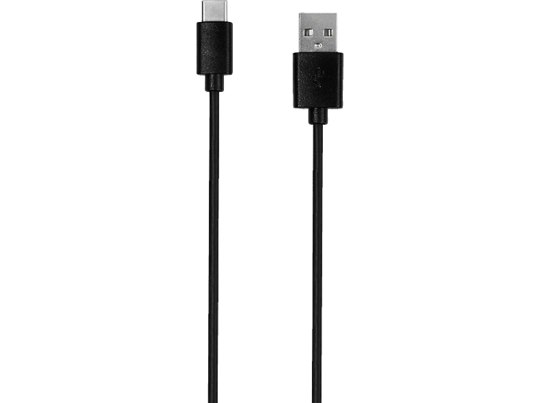 VIVANCO USB Type-C™, Datenkabel, 0,5 m, Schwarz
