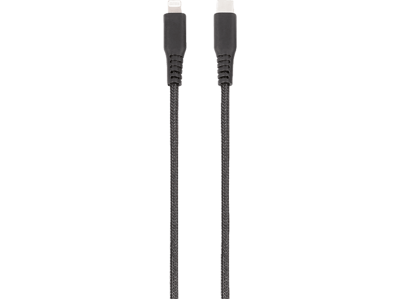 1,5 LongLife USB, Datenkabel, VIVANCO Lightning m, Schwarz