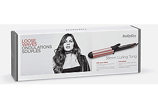 BABYLISS C453E Rose Quartz 38mm Tong Saç Maşası Pembe_1