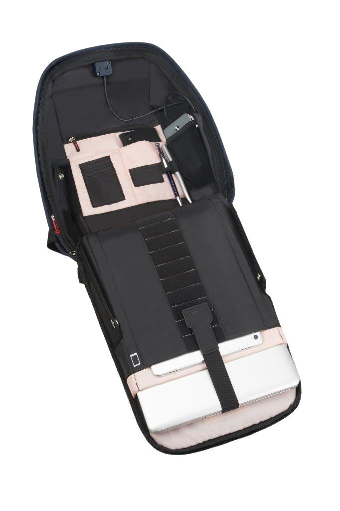 SAMSONITE KB3-01-001 14.1 Securipak Laptop Sırt Çantası Mavi