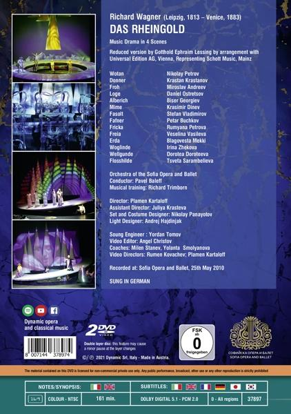 - of - Ballet & (DVD) the P./Orchestra Opera RHEINGOLD Sofia DAS Baleff