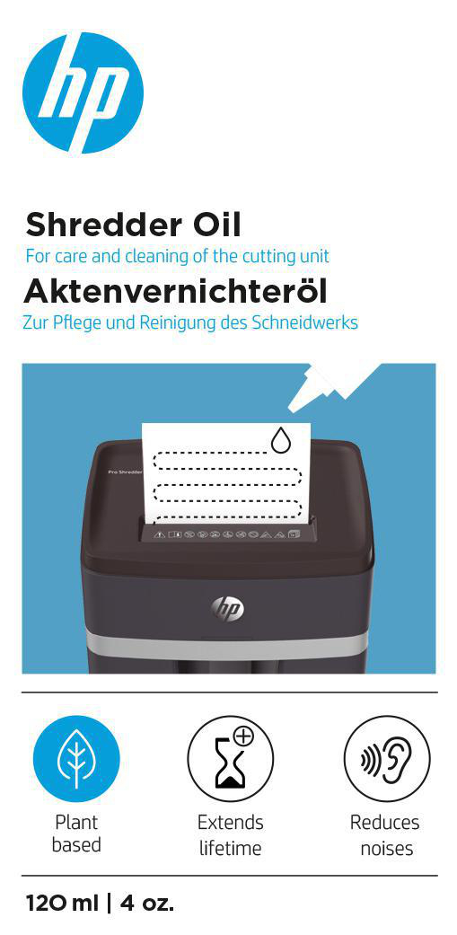 HP 9131 Aktenvernichteröl Transparent