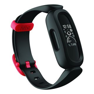 FITBIT Ace 3 - Bracelet d’activité (Noir/Rouge sport)