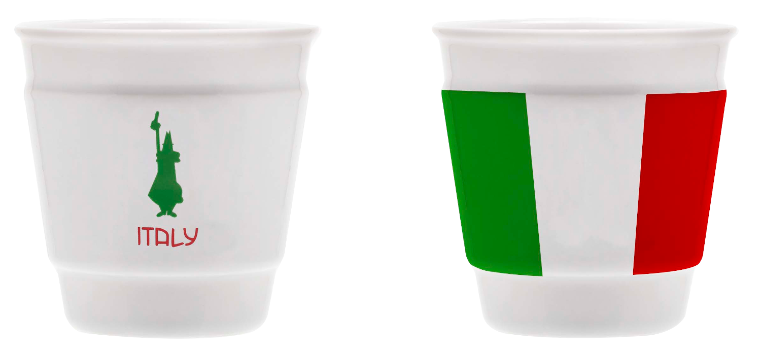 BIALETTI Y0TZ061 Italy Eszpresszó kerámia pohár, 90ml