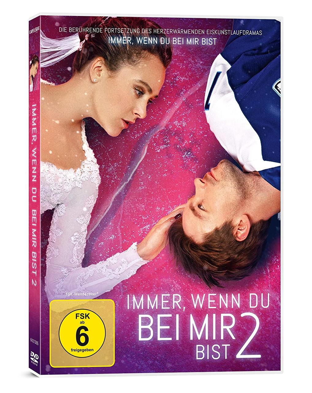 DVD-Cover mit Braut und Bräutigam, die sich ansehen.