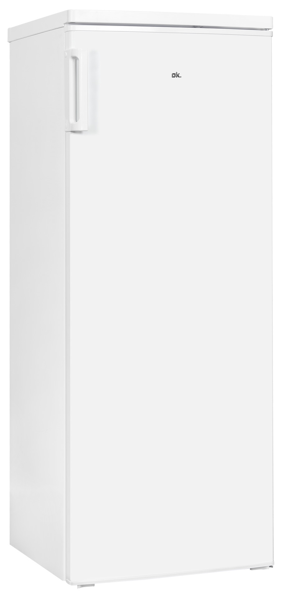 OK. OFK 421 E Kühlschrank (237 l, E, 1420 mm hoch, Weiß)