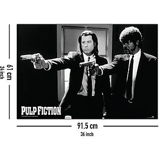 Pulp Fiction Poster Guns