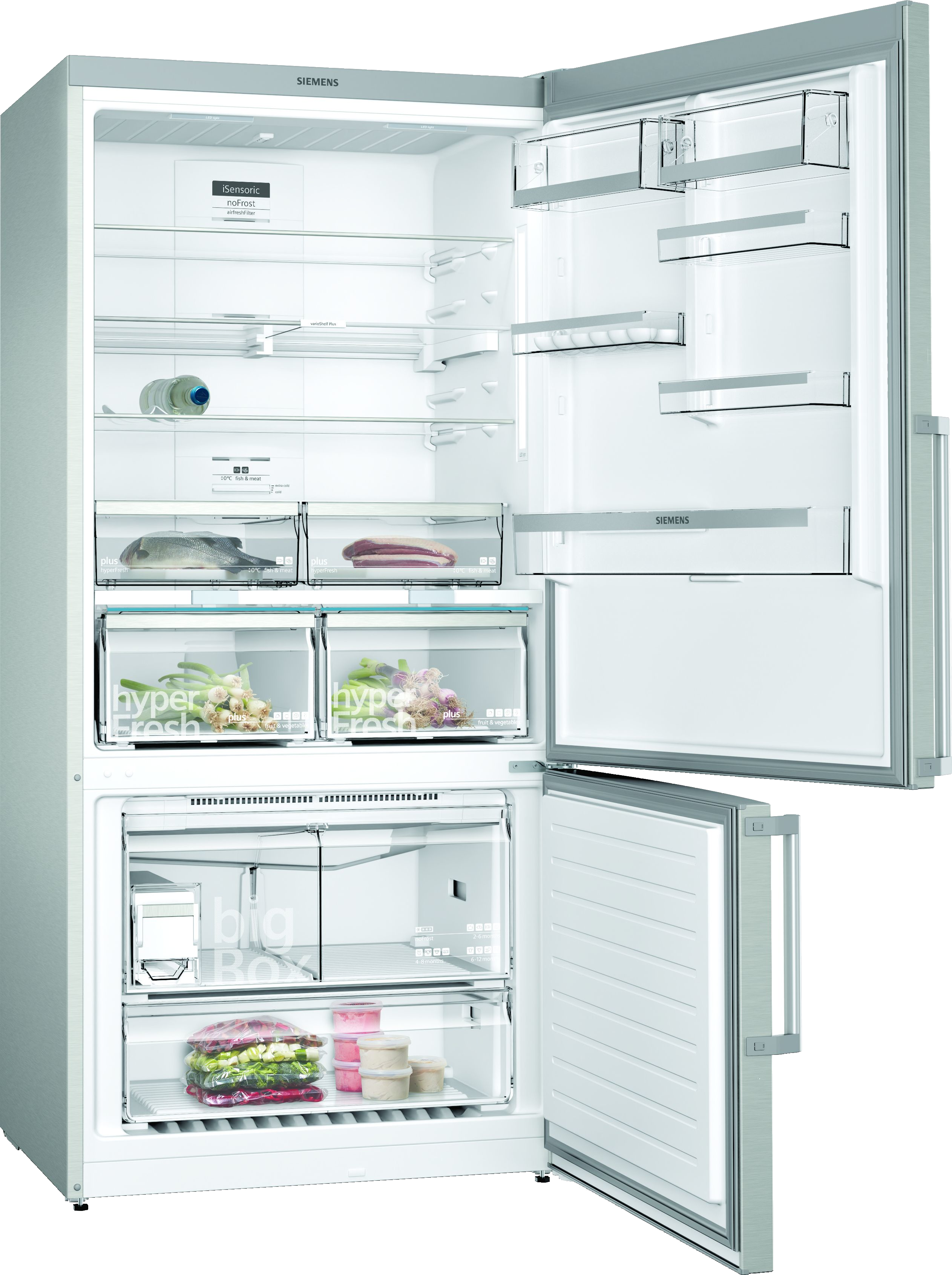 SIEMENS KG86NAID1N D Enerji Sınıfı 631L No-Frost Alttan Donduruculu Buzdolabı Inox