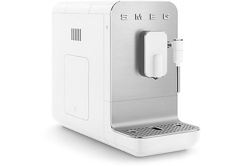 REACONDICIONADO Cafetera superautomática - Smeg BCC02WHMEU, 1350 W, 1.4 l, 19 bar, Con molinillo y boquilla de vapor, Blanco