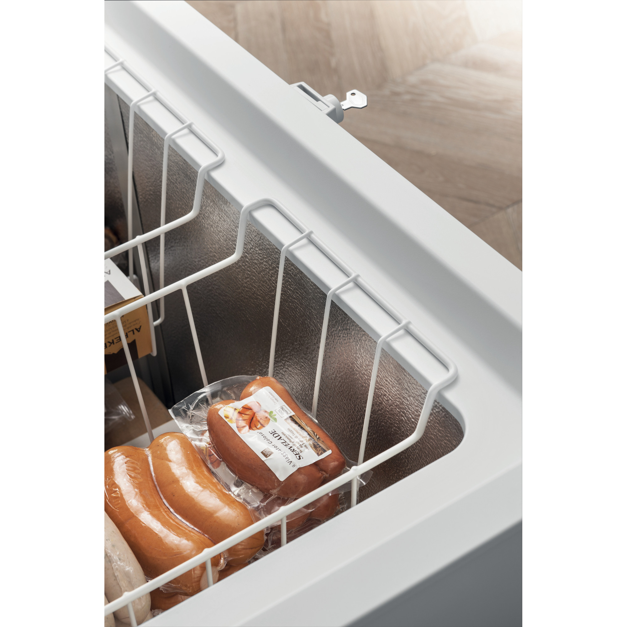 BAUKNECHT GTE 508 FA Gefriertruhe (E, 315 l, 916 mm hoch)
