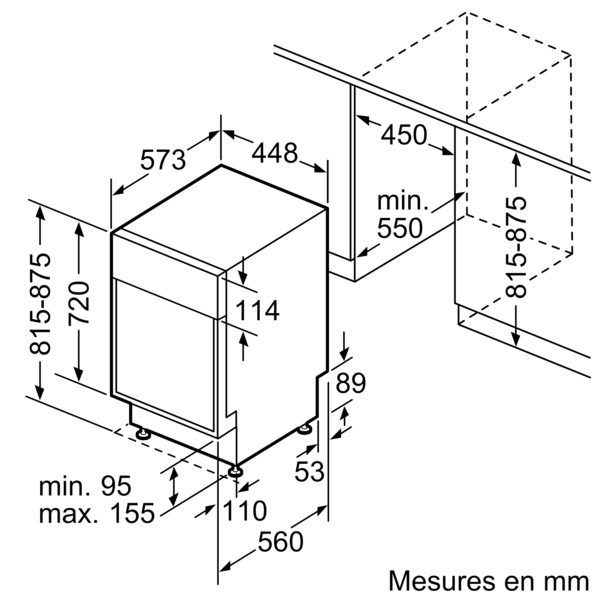 BOSCH Mini vaatwasser E (SPS2HKW59E)