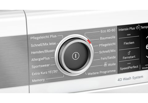 BOSCH HomeProfessional MediaMarkt A) (9,0 kg, 28 G Waschmaschine 1400 | Waschmaschine 43 U/Min., WAV