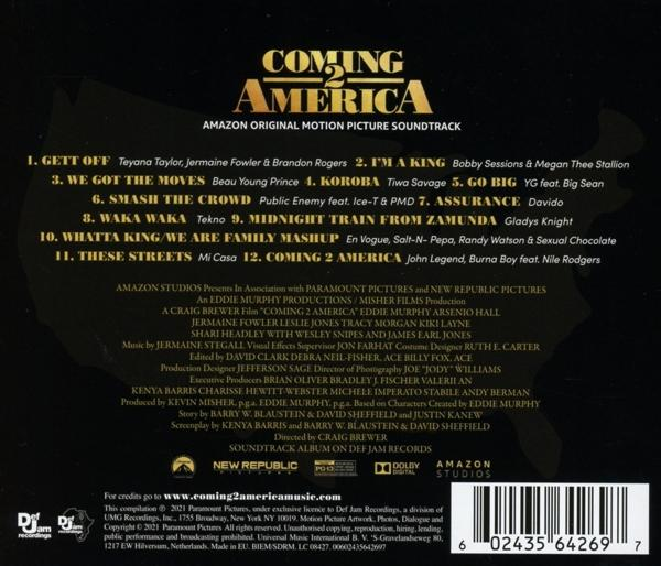 OST/VARIOUS - (CD) - 2 America Coming