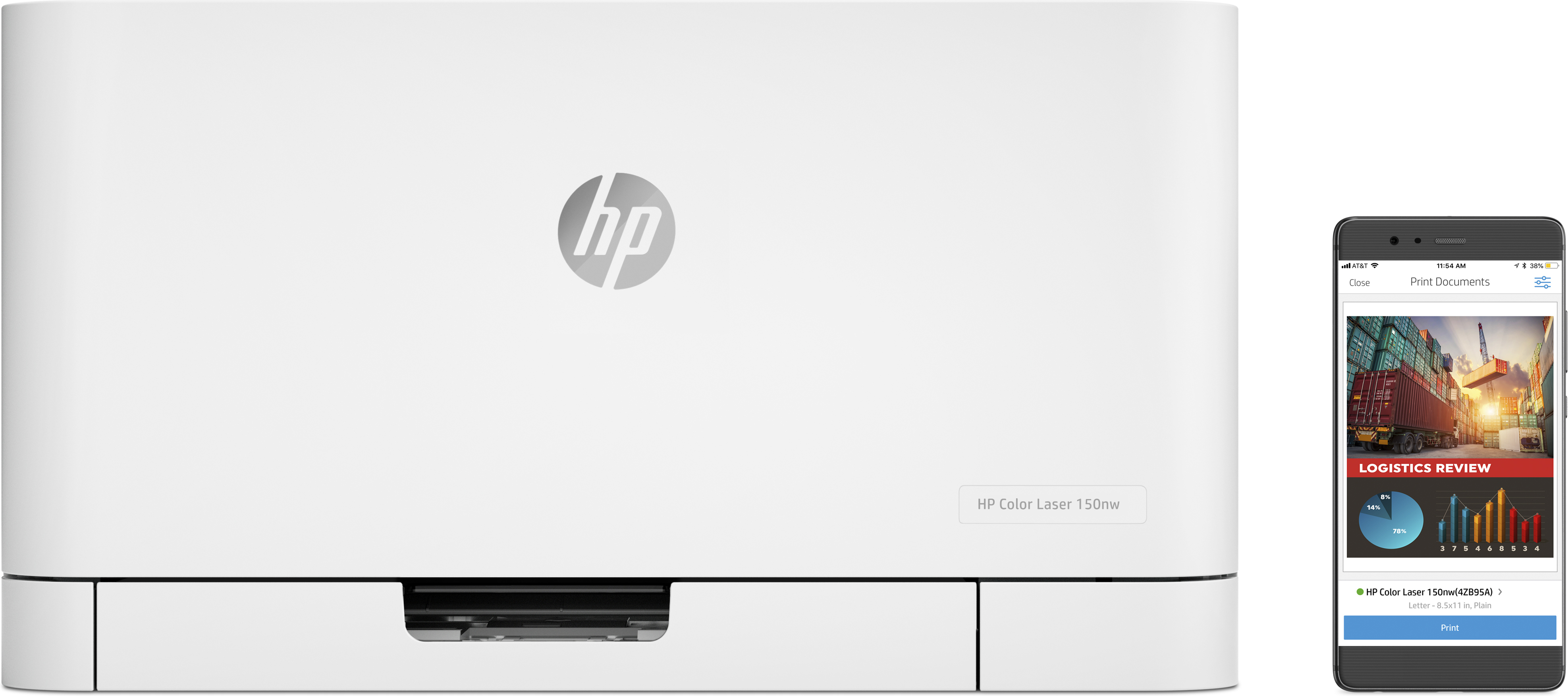 HP Color Laser 150a Drucker