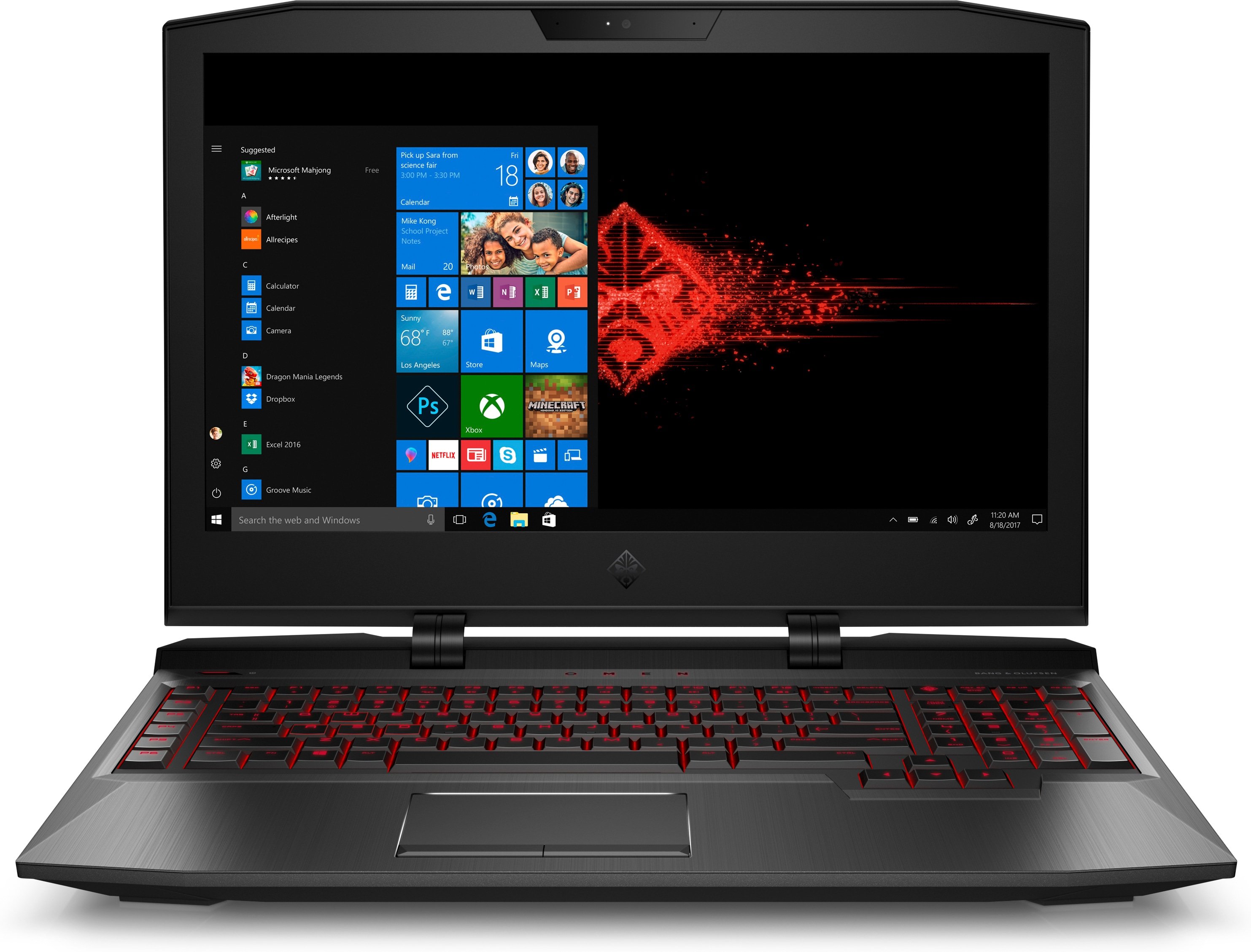 HP 2PJ71EA Omen X i7-7820HK 32GB 1TB+512 SSD Win10 Gaming Laptop Siyah