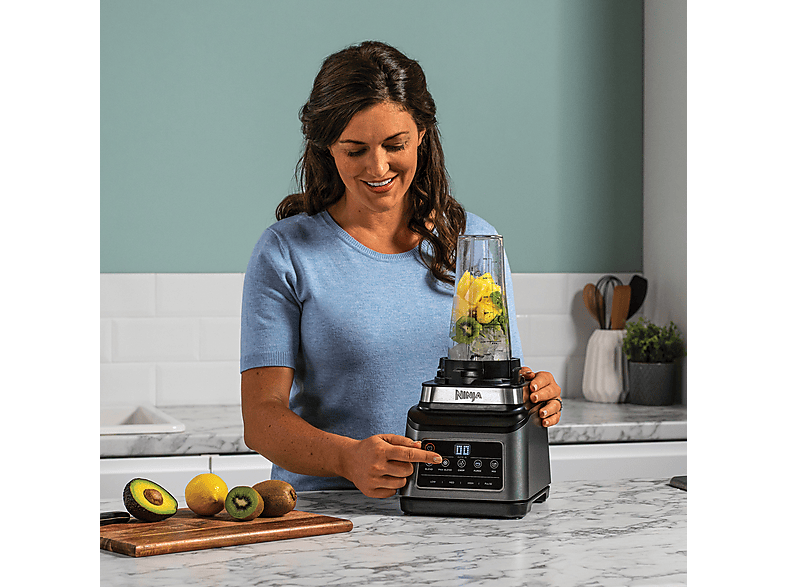 Ninja BN800EU 3-in-1-Küchenmaschine mit Auto-iQ Küchenmaschine Schwarz/Silber (1200 Watt) — Foto 4 von 5