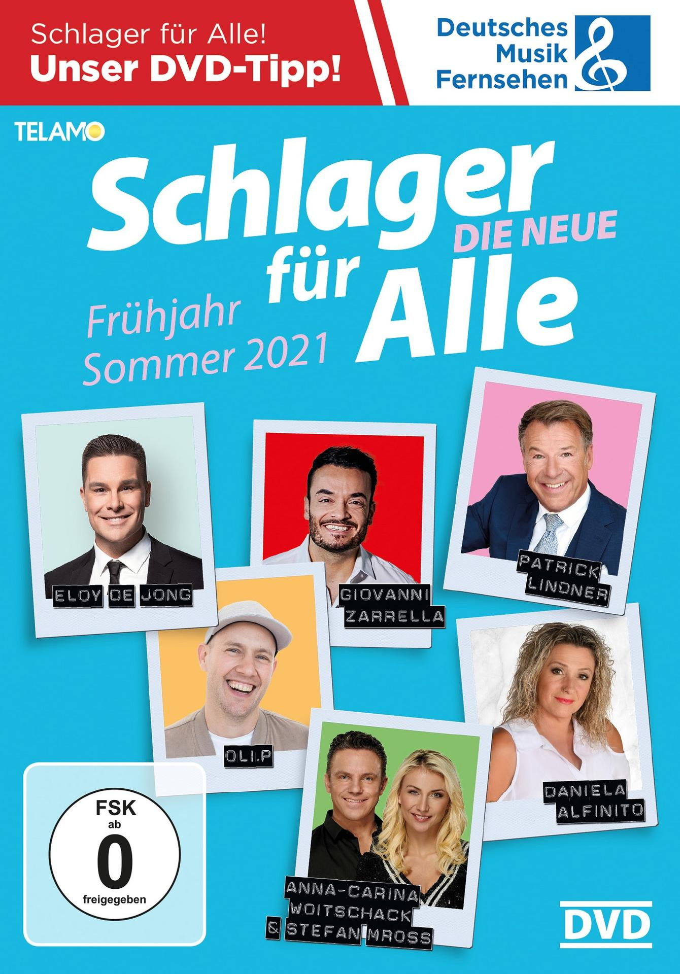 VARIOUS - Schlager für Alle:Die Neue Frühjahr/Sommer 2021  - (DVD)
