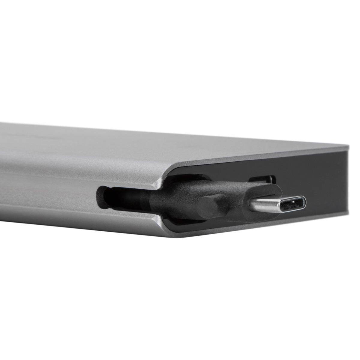 TARGUS DOCK414EU USB C 4K HDMI 100 WATT PT, Alle gängigen Hersteller, Alle gängigen Modelle, Grau