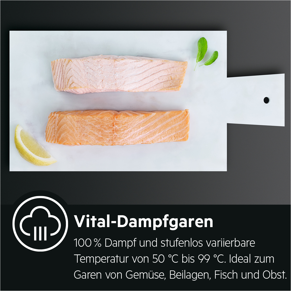 AEG BCO79821VA Multi-Dampfgarer, Edelstahl mit Antifingerprint)