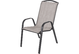 FIELDMANN FDZN 5112 Fémvázas kerti szék, világos szürke/fekete