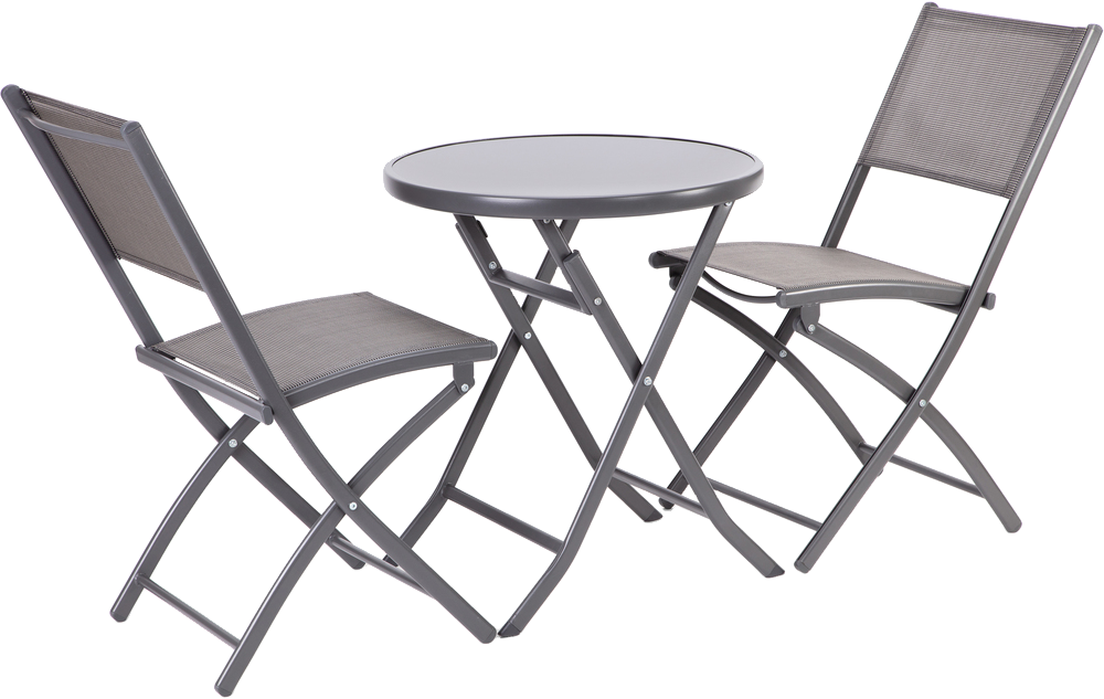 FIELDMANN FDZN 5002 Fémvázas balkon szett (2 szék+1 asztal)