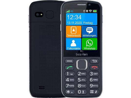 BEA-FON SL860touch - Telefono cellulare (2.8 ", 4 GB, Nero)