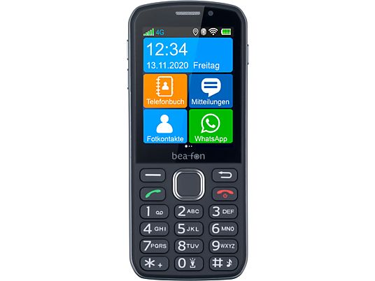 BEA-FON SL860touch - Telefono cellulare (2.8 ", 4 GB, Nero)