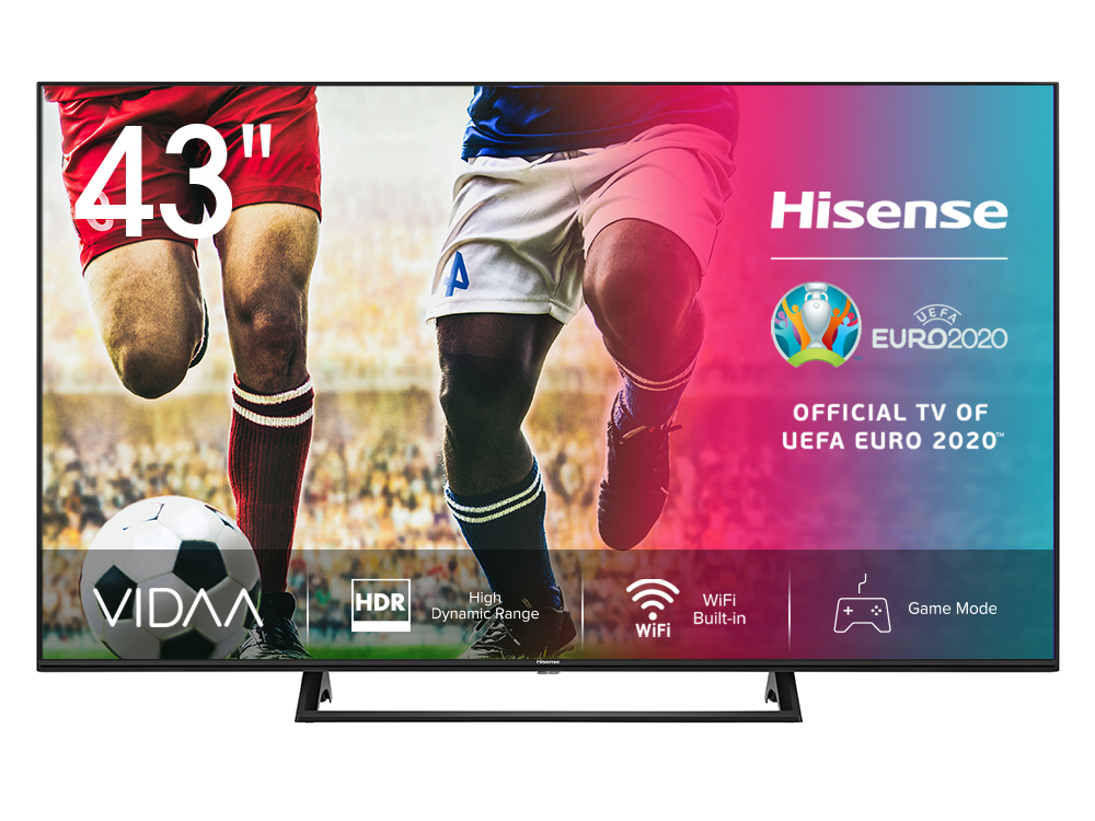 Hisense 43a7300f 43 dled ultra 4k hdr10+ tv led 1079 cm uhd dimming hdr10 modo game y smart 10922 108 43“ h43a7300f 2020 resolución precision colour escalado con ia audio dts virtualx vidaa 4.0 compatible alexa televisor 43´´ msd6886 dvbt2 109 h.265sí