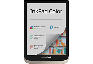 POCKETBOOK eBook Reader InkPad Color, Moon Silver (PB741-N-WW)