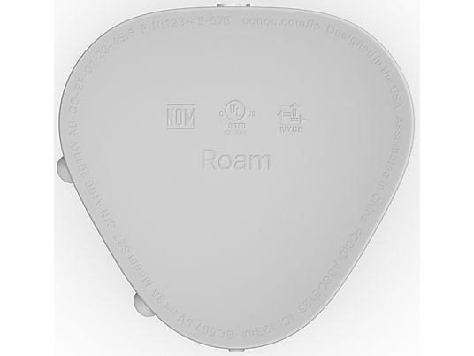 SONOS Smart draagbare luidspreker Roam Wit (ROAM1R21)