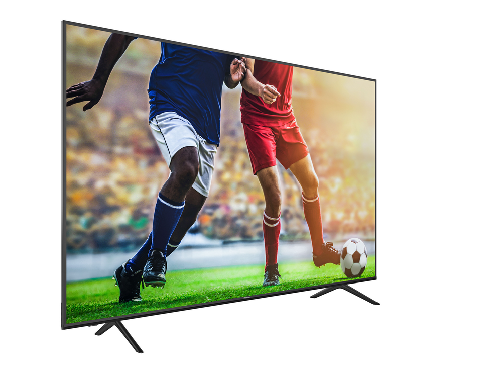 TV LED 55" - Hisense 55A7100F, UHD 4K, Smart TV, Dolby Audio, DTS ,Quad Core/MSD6886, Negro